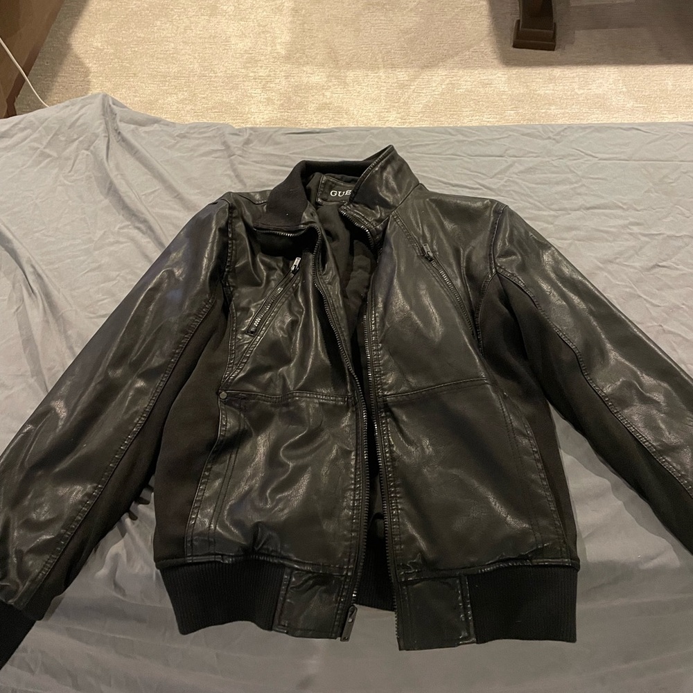 Guess leather jacket